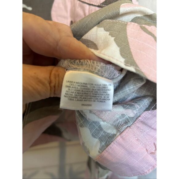 Thalia Sodi Women’s 3X Pink Gray Camo Utility Jacket Button Front Y2K - Picture 7 of 8